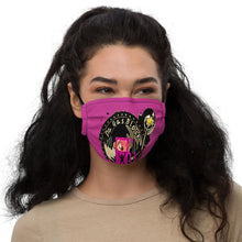 Load image into Gallery viewer, Da Gas Block Premium face mask fuchsia
