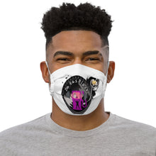 Load image into Gallery viewer, DA GAS BLOCK  Premium face mask WHITE
