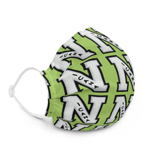 Load image into Gallery viewer, Nicana Letterman Premium face mask Lime Green
