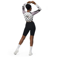 Load image into Gallery viewer, Nicana La&#39; unique long-sleeve crop top
