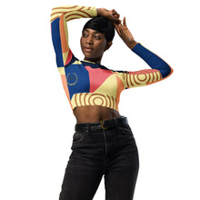 将图片加载到图库查看器，Nicana Sassy long-sleeve crop top
