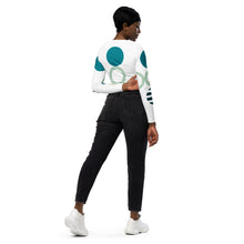 将图片加载到图库查看器，Nicana circles long-sleeve crop top
