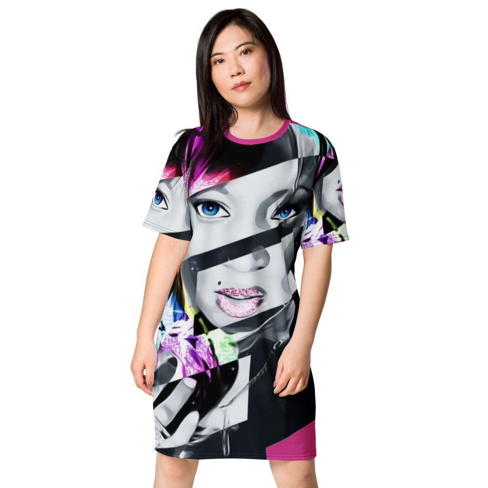 Nicana,  What  You Wearing ?T-shirt dress