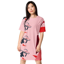 Charger l&#39;image dans la galerie, Nicana Stylin&#39; T-shirt dress- Pink
