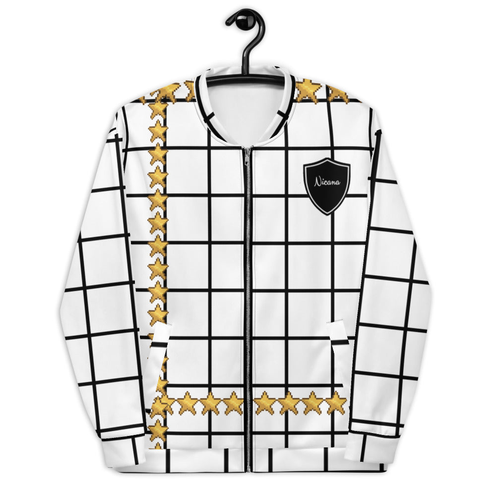 Nicana Stripes Unisex Bomber Jacket