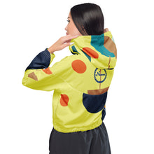 将图片加载到图库查看器，Nicana Circled  Women’s cropped windbreaker
