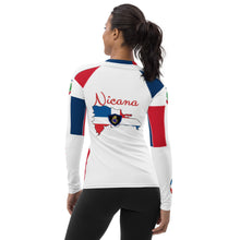 Cargar imagen en el visor de la galería, Nicana Dominicana Women&#39;s Rash Guard
