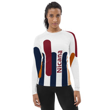 Cargar imagen en el visor de la galería, Nicana Striped-Out Women&#39;s Tshirt
