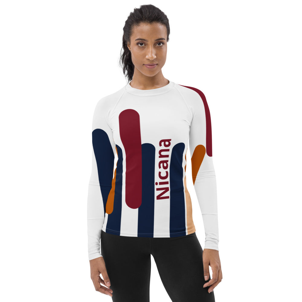 Nicana Striped-Out Women's Tshirt