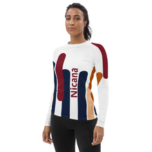 Cargar imagen en el visor de la galería, Nicana Striped-Out Women&#39;s Tshirt
