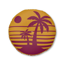 将图片加载到图库查看器，Nicana Paradise Tufted Floor Pillow, Round
