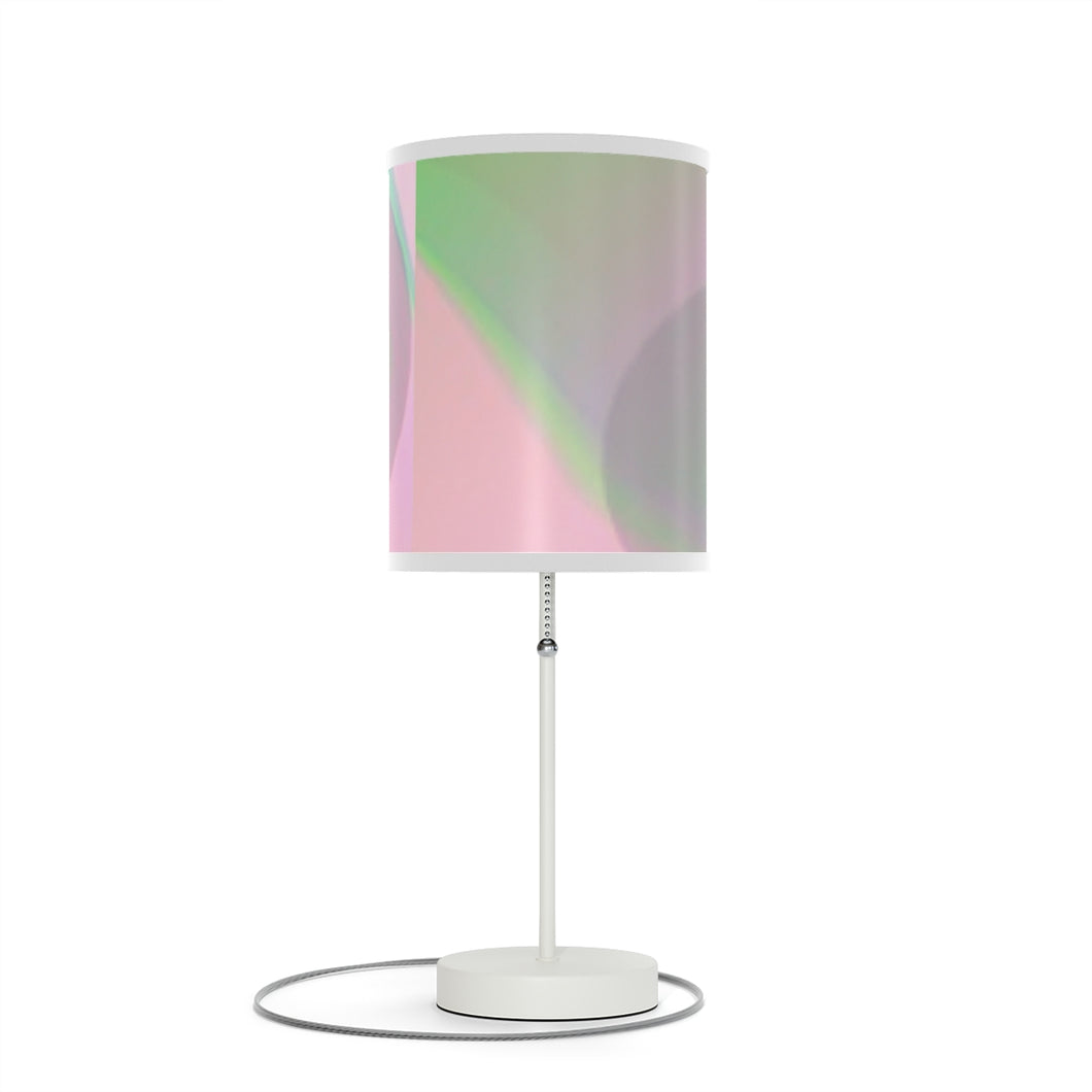 Nicana Rosa y Verde Lamp on a Stand, US|CA plug