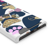 将图片加载到图库查看器，Nicana Paw on paws Phone Case With Card Holder
