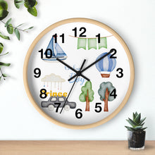 将图片加载到图库查看器，Nicana Baby Wall clock
