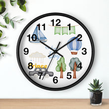 将图片加载到图库查看器，Nicana Baby Wall clock
