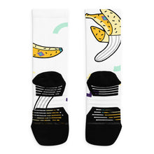 Load image into Gallery viewer, Go Bananas Basketball socks
