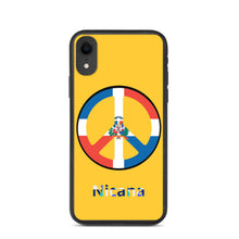 Load image into Gallery viewer, Dominican Peace Symbol iphone case
