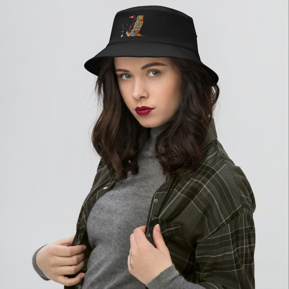 Women's Royal Old School Bucket Hat