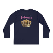 将图片加载到图库查看器，Nicana Princess La&#39;Keinya Youth Long Sleeve Competitor Tee
