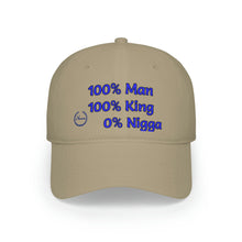 Load image into Gallery viewer, Nicana 100% Man Low Profile Baseball Cap
