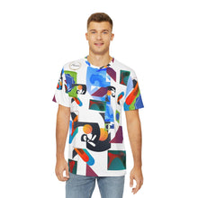 将图片加载到图库查看器，Nicana Color Loco Men&#39;s Polyester Tee (AOP)
