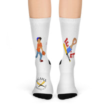 将图片加载到图库查看器，Nicana Baseball Crew Socks
