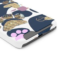 将图片加载到图库查看器，Nicana Paw on paws Phone Case With Card Holder
