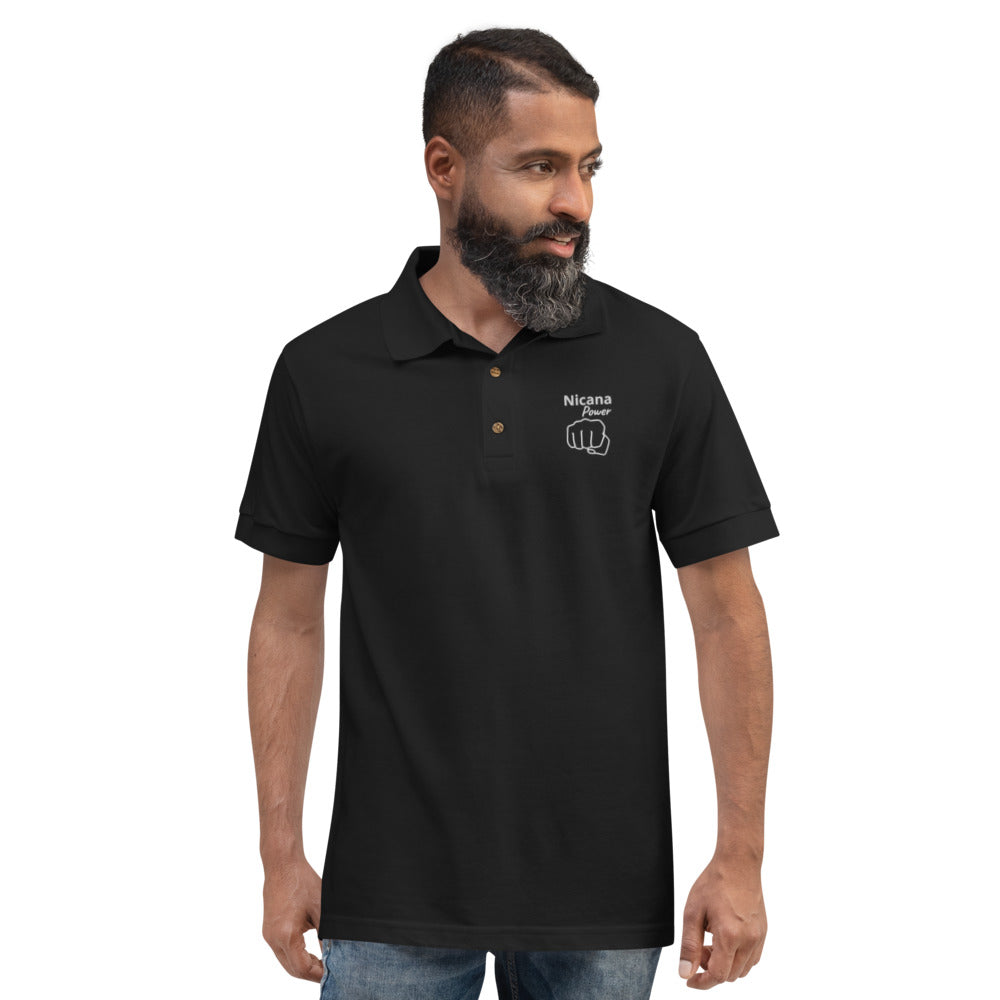 Nicana Power Embroidered Polo Shirt