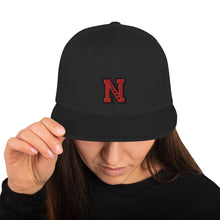 将图片加载到图库查看器，Nicana Red Letterman Snapback Hat
