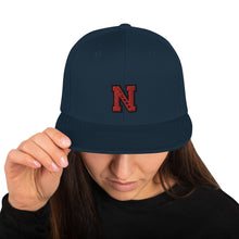 将图片加载到图库查看器，Nicana Red Letterman Snapback Hat
