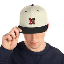 将图片加载到图库查看器，Nicana Red Letterman Snapback Hat
