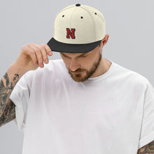 将图片加载到图库查看器，Nicana Red Letterman Snapback Hat
