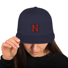 将图片加载到图库查看器，Nicana Red Letterman Snapback Hat

