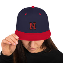 将图片加载到图库查看器，Nicana Red Letterman Snapback Hat

