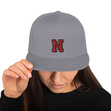 将图片加载到图库查看器，Nicana Red Letterman Snapback Hat
