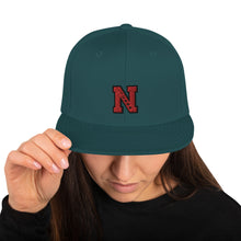 将图片加载到图库查看器，Nicana Red Letterman Snapback Hat

