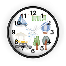 将图片加载到图库查看器，Nicana Baby Wall clock
