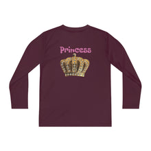 将图片加载到图库查看器，Nicana Princess La&#39;Keinya Youth Long Sleeve Competitor Tee
