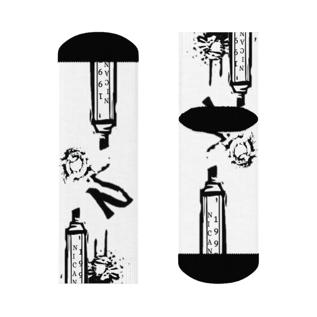 Nicana Tagged Crew Socks- unisex