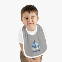 Cargar imagen en el visor de la galería, Nicana Baby Sail On Jersey Bib
