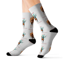 Load image into Gallery viewer, Celebrate Dominican Carnival Socks
