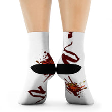 Load image into Gallery viewer, Nicana Tagged Red Crew Socks
