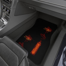 Load image into Gallery viewer, Nicana Tagged Car Mats (Set of 4) Black/Red
