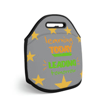 Load image into Gallery viewer, Nicana Learning is key Neoprene Lunch Bag
