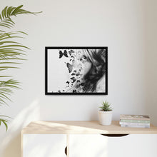 将图片加载到图库查看器，Nicana The Transformation Matte Canvas, Black Frame
