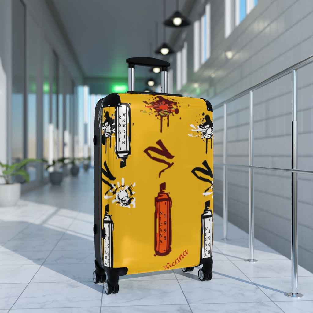 Nicana Tagged Element Suitcases