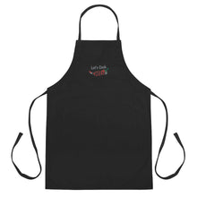 Load image into Gallery viewer, Let&#39;s Cook Embroidered Apron
