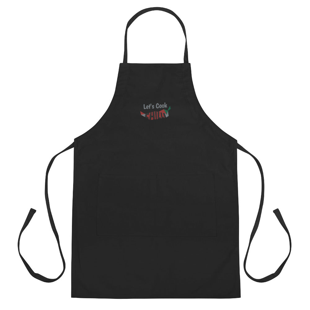 Let's Cook Embroidered Apron