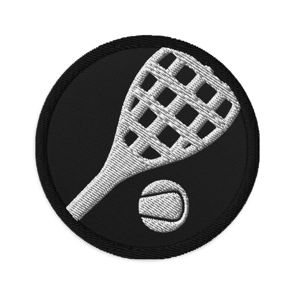 Tennis Time Embroidered patches