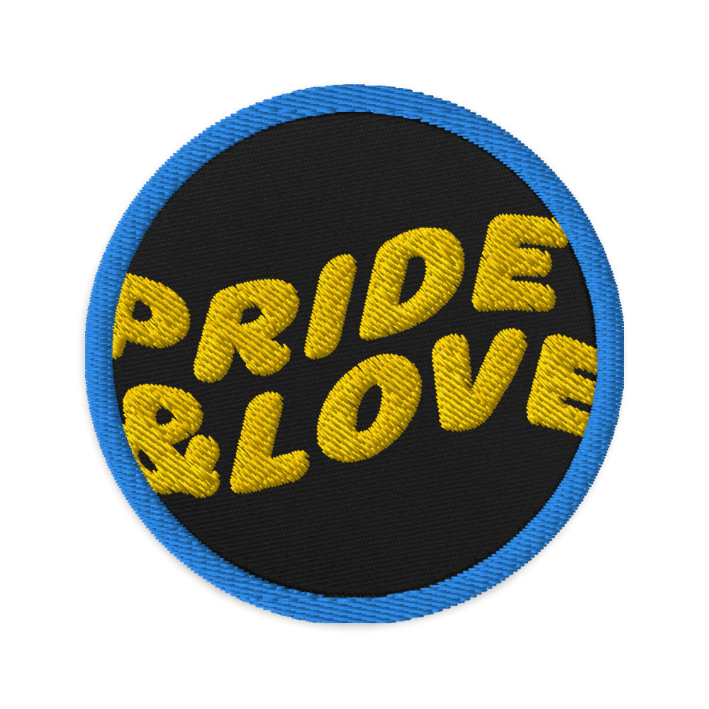 Nicana Pride & Love Embroidered patches